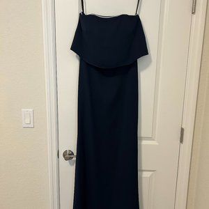 Navy Hayley Paige Gown size 2
